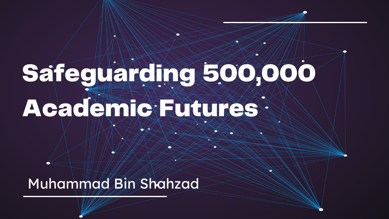 EdSec: Safeguarding 500k Academic Futures